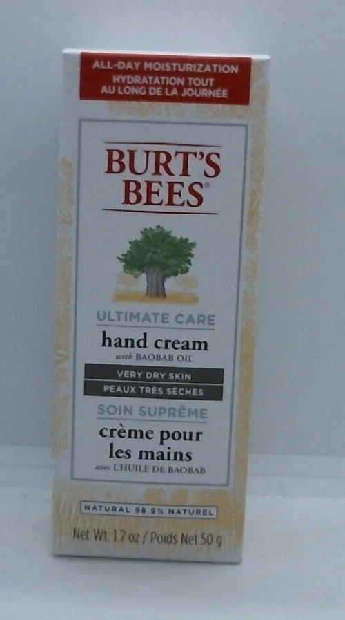 Burts Bees Ultimate Care Hand Cream with Baobab Oil Very Dry Skin 1.7 oz/ 48.1 g - Image 1 of 1