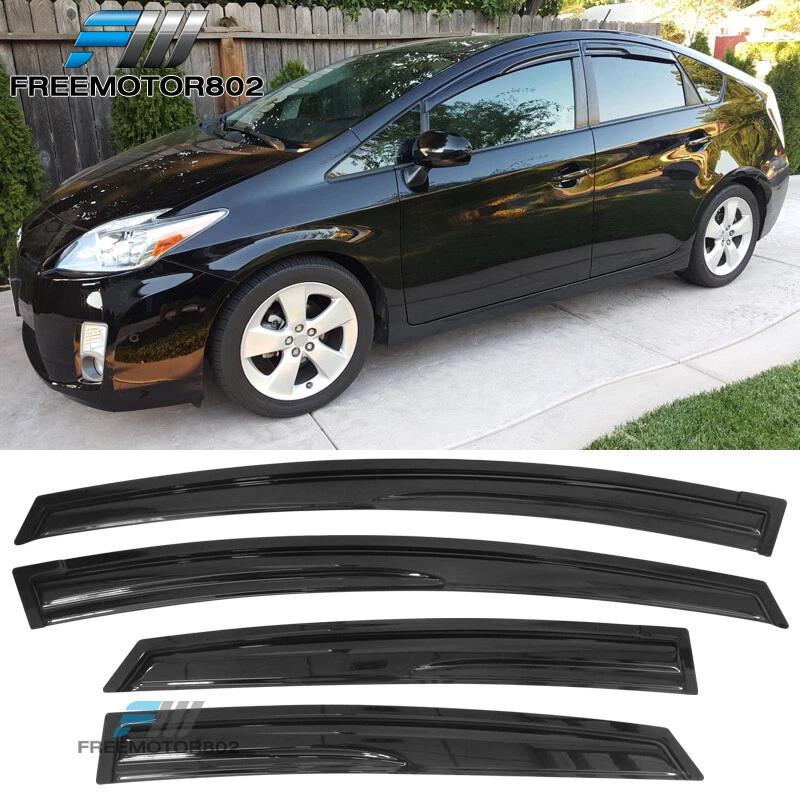 Se adapta a 10-15 Toyota Prius XW30 TAZA Estilo Viseras Ventana Lluvia Protector Solar Deflector Foto 1 de 4