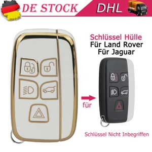 5 Tas Schlüssel Schutz Hülle für Jaguar XE XF XJ F-Pace F-Type Rover Range Rover - Bild 1 von 9