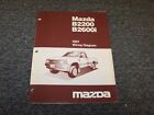 1991 Mazda B2200 B2600i Pickup Truck Original Electrical Wiring Diagram Manual