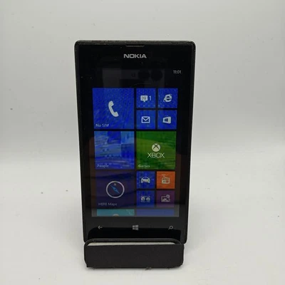 Nokia Lumia 520 Windows Phone Smartphone (AT&T) - 8GB Black #2584 - Image 1 of 4