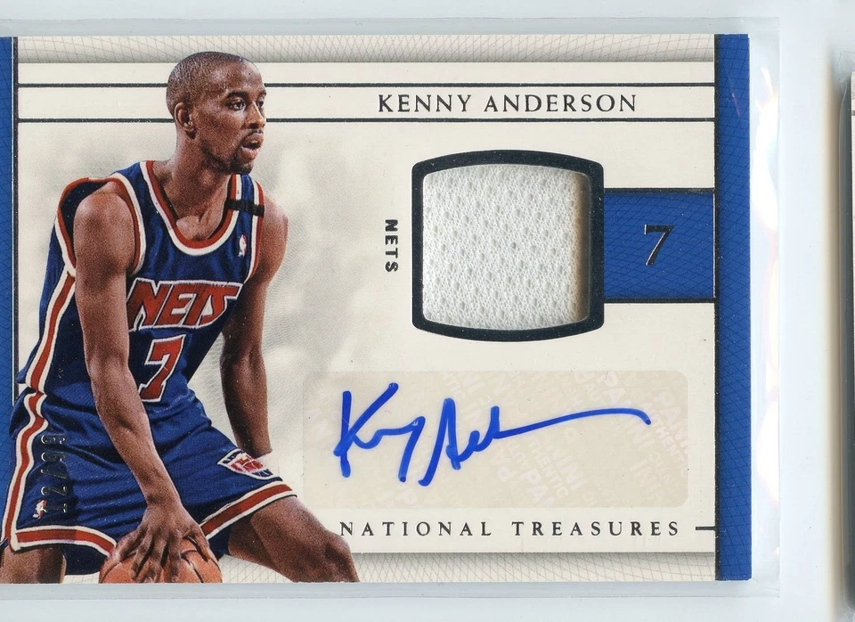 Camiseta deportiva Panini National Treasures Kenny Anderson 2016-17 ¡automática 12/99!! Foto 1 de 1