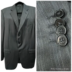 Blazer de lana mohair mezcla de seda Ermenegildo Zegna talla 54L para hombre - Imagen 1 de 15
