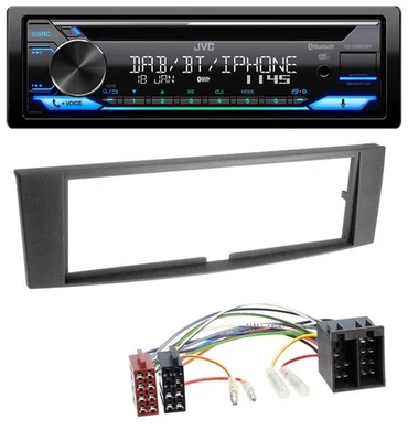 JVC Bluetooth MP3 USB DAB CD Autoradio für Renault Laguna II (2005-2008) - Bild 1 von 4