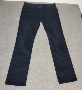 Pantalones de mezclilla Citizens of Humanity para hombre calibre 36x33 clásicos rectos elásticos lavado oscuro - Imagen 1 de 11