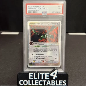 Sandstorm - Aerodactyl  EX 94/100 Holo - PSA 7 - Picture 1 of 2