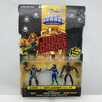 Винтажные экшн-фигурки 1995 Mattel Judge Dredd Judge Vs Anti-Judges Pack #4 - Изображение 1 из 4