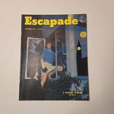Escapade 1955 November V1 #2 Pinup Magazine Vintage Great Condition! Foto 1 de 4