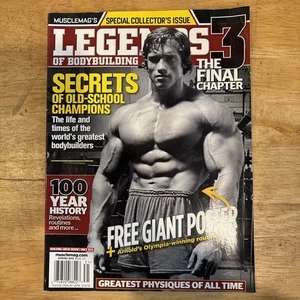 Legends 3 Bodybuilding Muscle Magazine ARNOLD SCHWARZENEGGER Spring 2013 - Picture 1 of 6