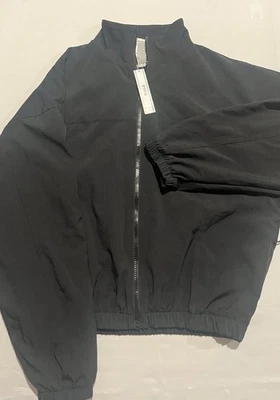 Nuevo Abrigo Chaqueta Victoria’s Secret Rosa Cremallera Completa (S) Negro Nuevo con Etiquetas Foto 1 de 2