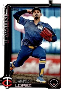 2025 Topps #662 Pablo López - Picture 1 of 2