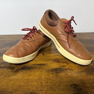 Nike Men Golf Shoe Lunar Swingtip Mens Size 10.5 Brown Spikeless Sneaker EUC - Image 1 of 4