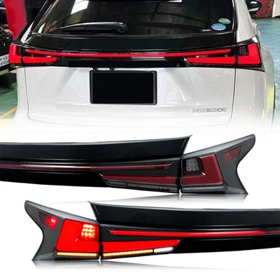 Conjunto de kit de lanternas traseiras de LED para Lexus NX300 NX300h NX200t 2015-2021 - Imagem 1 de 4