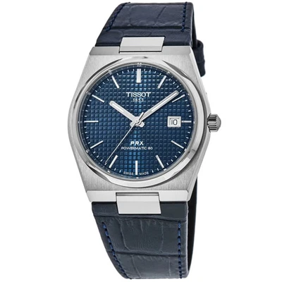 New Tissot PRX Powermatic 80 Automatic Blue Men's Watch T137.407.16.041.00 - Image 1 of 3