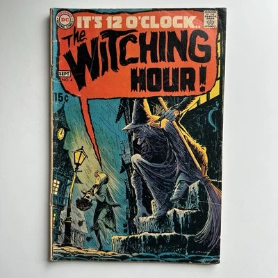 DC Comics The Witching Hour #4 Nick Cardy Silver Age Horror 1969 - Image 1 of 4
