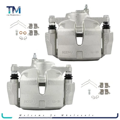 Par de pinzas de freno delanteras con soporte para Toyota RAV4 21-2023 2019-23 Lexus ES250 Foto 1 de 4