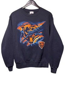 Vintage Chicago Bears Breakthrough Sweatshirt Youth Size Large Adult S NFL RARE - Picture 1 of 11
