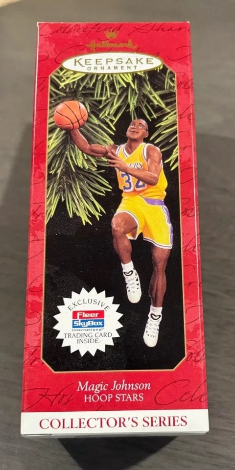 Adorno de Navidad 1997 Hoop Stars Series Magic Johnson Hallmark Foto 1 de 1