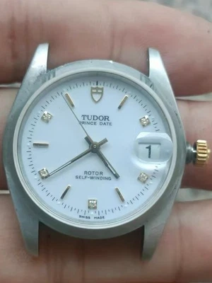 Tudor 74033 Stainless Steel Original 2824-2 Automatic Movement Watch Working - image 1 of 4