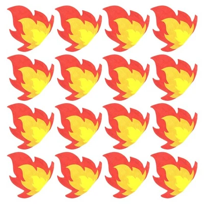  60 Pcs Flame Themed Napkins Carnival Party Boys Birthday Supplies - Image 1 of 4