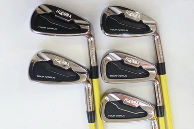 HONMA TOUR WORLD TW737P Iron #6-10(5Clubs)/TOUR/Flex:R/Iron set - Image 1 of 4