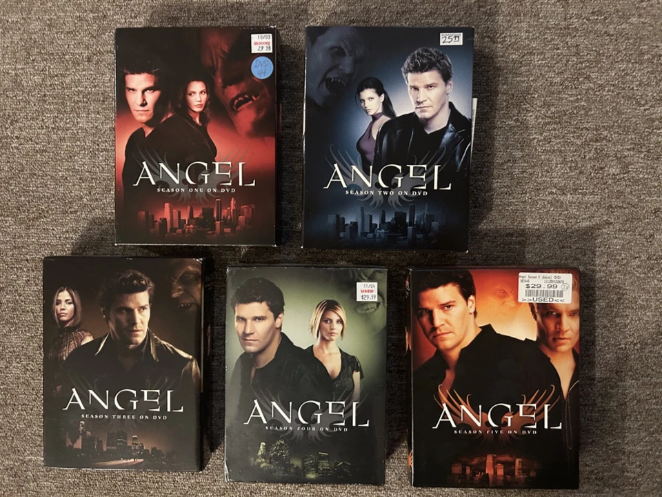 Angel The Complete TV Series Seasons 1–5 DVD Collection – Joss Whedon – Buffy - Image 1 of 1