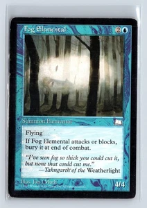 (3x) FOG ELEMENTAL – MTG Magic the Gathering Card – Weatherlight – Common - Picture 1 of 6