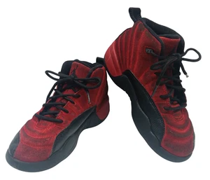 Nike Air Jordan 12 Retro Red Black 151186-602 Youth Size 1Y - Picture 1 of 10