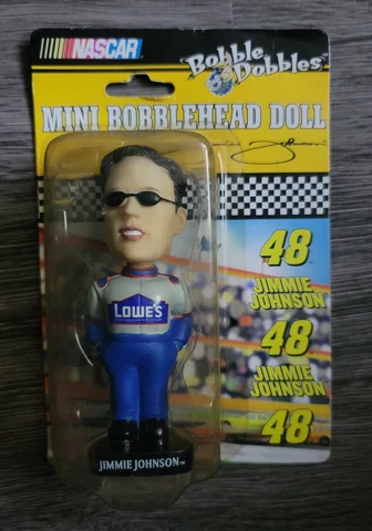 Jimmie Johnson #48 Lowe's  2003 NASCAR Bobble Dobbles Mini Bobblehead Doll Cover