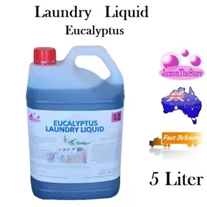 Laundry Liquid Concentrated Eucalyptus Grade Detergent for Top Load Machine 5 lt - Picture 1 of 1
