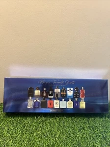 HOLIDAY🎄Macys 18-Pc. Favorite Scents Sampler Discovery Set For Him- FREE SHIP - Picture 1 of 4