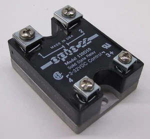 Opto 22 120D10 Solid State Relay (SSR), 120VAC, 10A, DC Control - Picture 1 of 3
