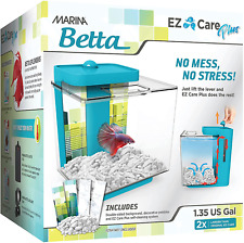 Marina Betta EZ Care plus Aquarium Kit - Blue - 5 L (1.35 US Gal)