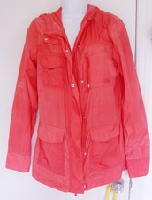 Nike Coupe-Vent Léger Compressible Veste Parka Corail Couleur Taille M Nylon