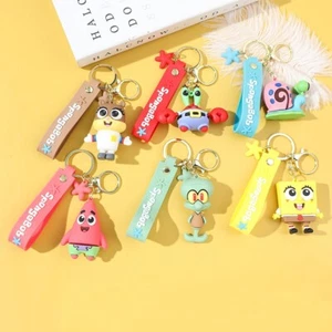 Cartoon SpongeBob Keychain - Cute Keychains - SpongeBob Characters - Small - Picture 1 of 12