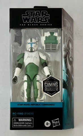 Star Wars Black Series RC-1140 FIXER Republic Commando Gamestop Exclusive NEW Cover