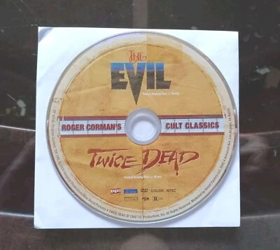 Roger Corman's Cult Classics Double Feature: The Evil/Twice Dead (DVD) Disc Only - Image 1 of 2