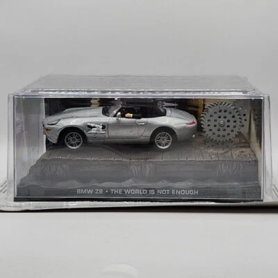 BMW Z8 JAMES BOND 007 "O MUNDO NÃO É SUFICIENTE" 2006 MODELO DE CARRO FUNDIDO - Imagem 1 de 4