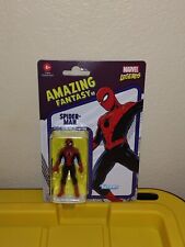 MARVEL LEGENDS RETRO SPIDERMAN HASBRO KENNER 3.75   AMAZING FANTASY SPIDER-MAN