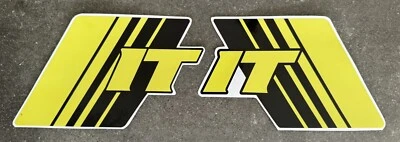 Набор наклеек на топливный бак yamaha 1981 IT465 / комплект наклеек / графический комплект - Изображение 1 из 3