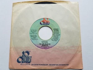 THE LOVE UNLIMITED ORCHESTRA - Satin Soul / Just Living it Up 1974 SOUL FUNK 7" - Foto 1 di 2