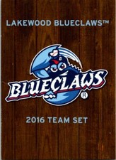 2016 Choice Lakewood BlueClaws Minor League - Pick Choose Your Cards 