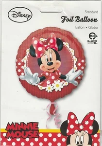 Disney Minnie Mouse Balloon by HeXL Anagram Shape Foil Balloon 17"  ~ ranjacuj - Picture 1 of 2