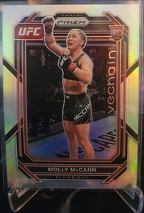 2023 Panini UFC MMA  Molly McCann RC #114 Silver Prizm
