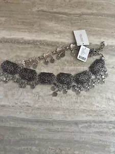 FREE PEOPLE Women’s MEDALLION Dangle Belt Boho RARE Size One Size Brand New - Picture 1 of 5