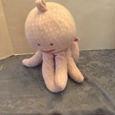 Bebé Aspen Mrs Calcetín T Pus Pulpo Rosa Peluche Sonajero Juguete Bebé Foto 1 de 4