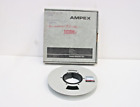 Ampex 196 aluminum 1" x 9" hub take-up reel for analog tape w/ original box