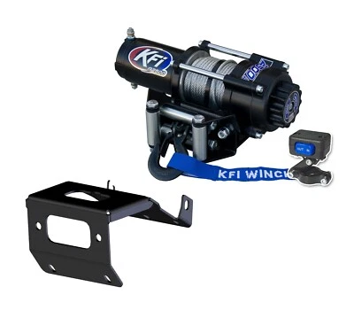 Kit de cabrestante KFI 2500lb para Suzuki LT-A400F Eiger 4x4 automático 2002-2007 Foto 1 de 4