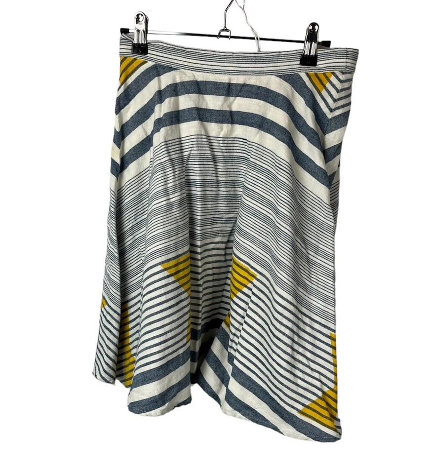 Falda circular Plenty by Tracy Reese para mujer color hilo azul talla XS Foto 1 de 4