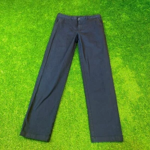 Polo Ralph Lauren Chino Pantalones Para Hombre 18 (30') Azul Marino Cremallera Mosca Pantalones Informales - Imagen 1 de 15